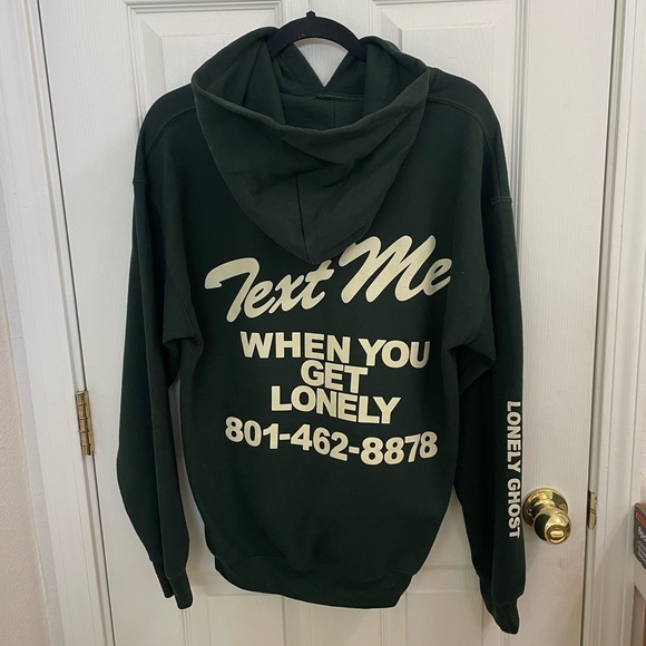 Lonely ghost hoodie! Limited time style - Picture 1 of 4